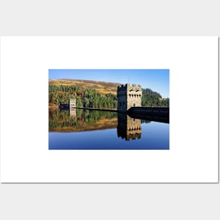 Derwent Dam and Reservoir Posters and Art